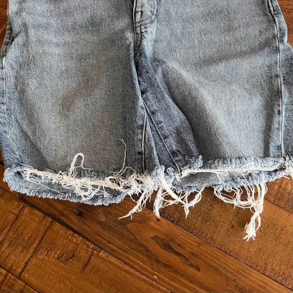 Madewell High Rise Mid Length‎ Denim Shorts